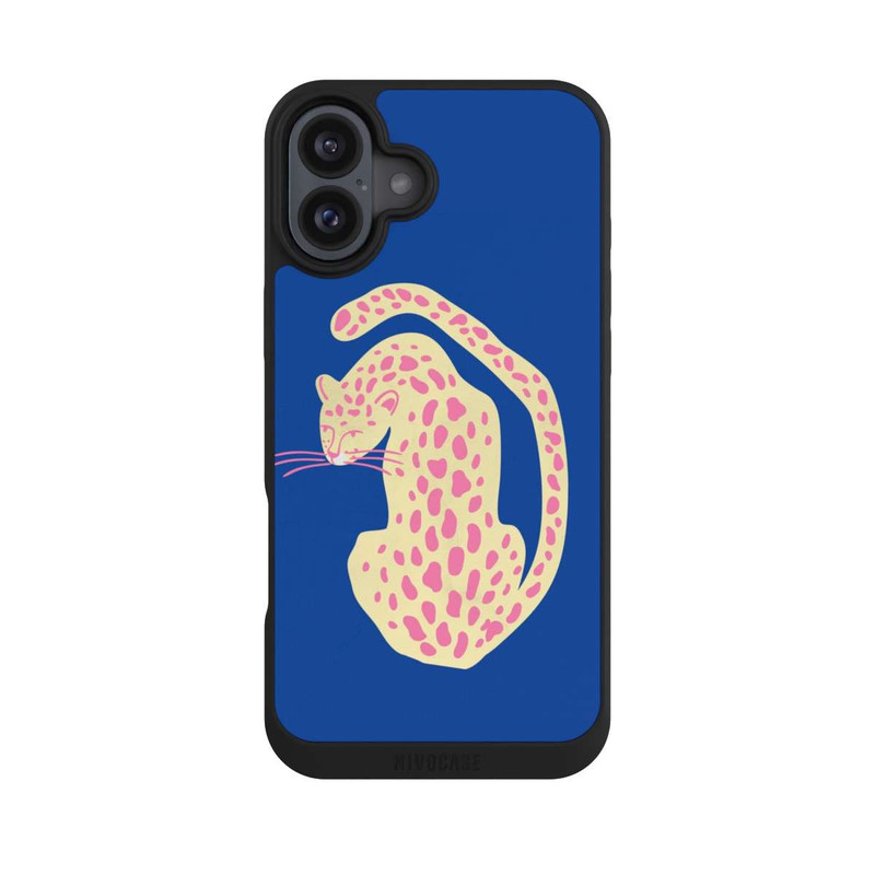 iPhone 16 Plus NIVOpure Blue Pink Cat
