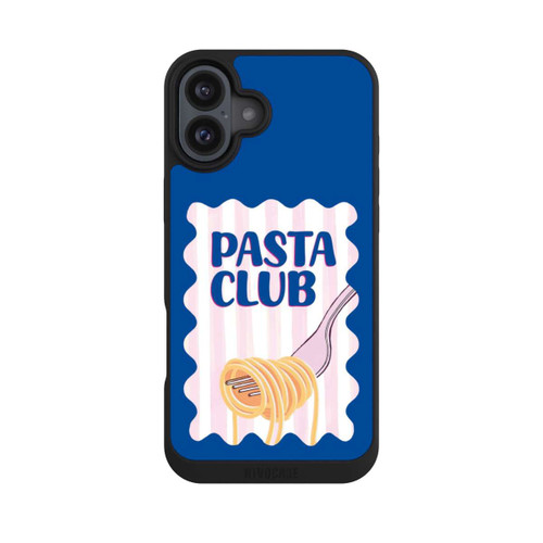 Apple iPhone 16 Plus NIVOpure Pasta Club in Blue and Pink