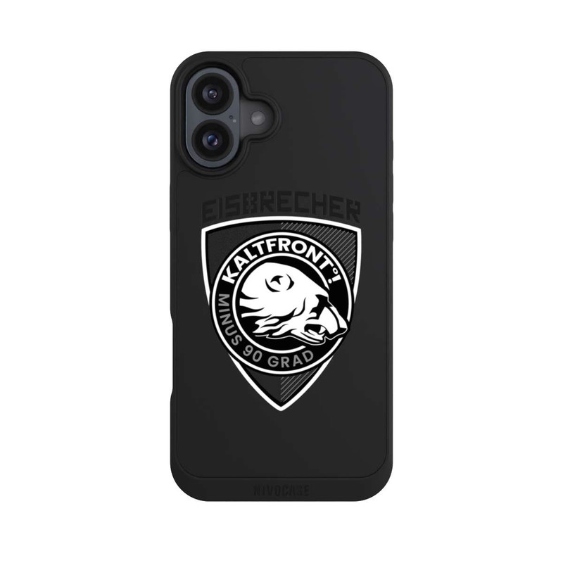 iPhone 16 Plus NIVOpure Kaltfront Eisbär Transparent