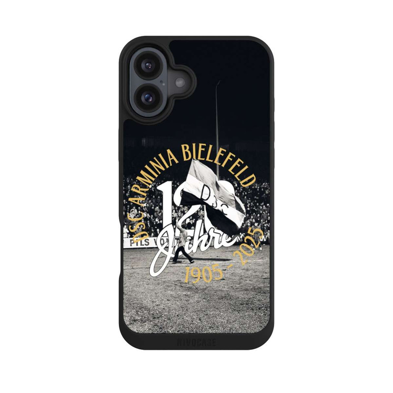 iPhone 16 Plus NIVOpure Arminia Bielefeld 120 Jahre Fahne