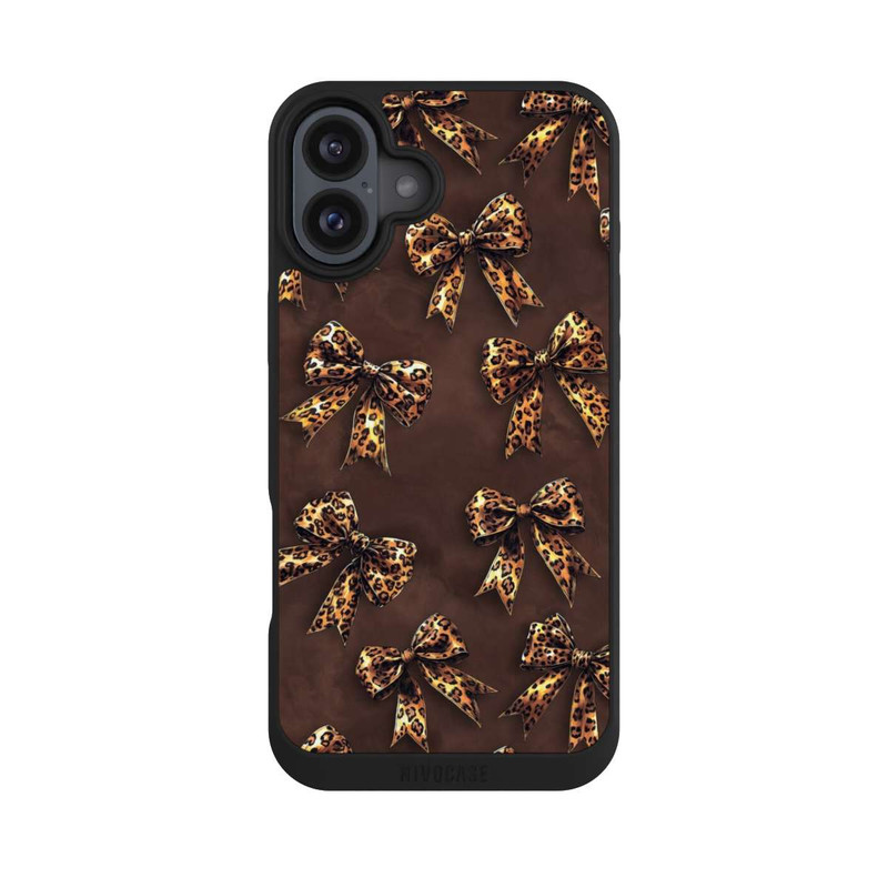 iPhone 16 Plus NIVOpure Bows Wild Cheetah
