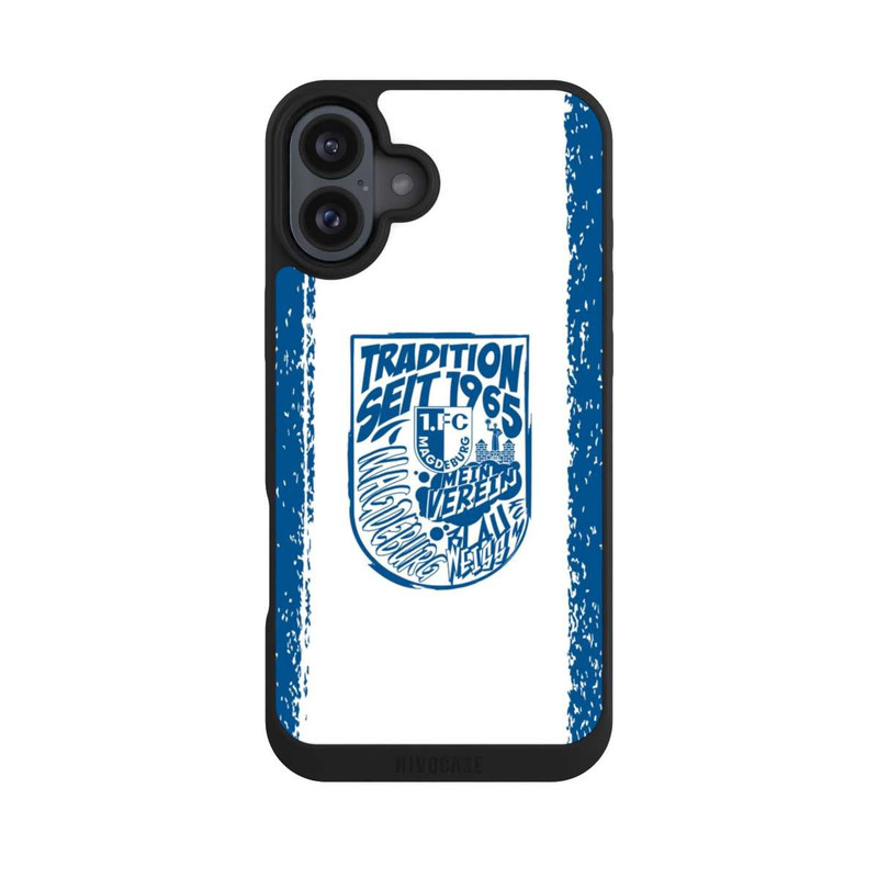 iPhone 16 Plus NIVOpure 1. FC Magdeburg Tradition Seit 1965