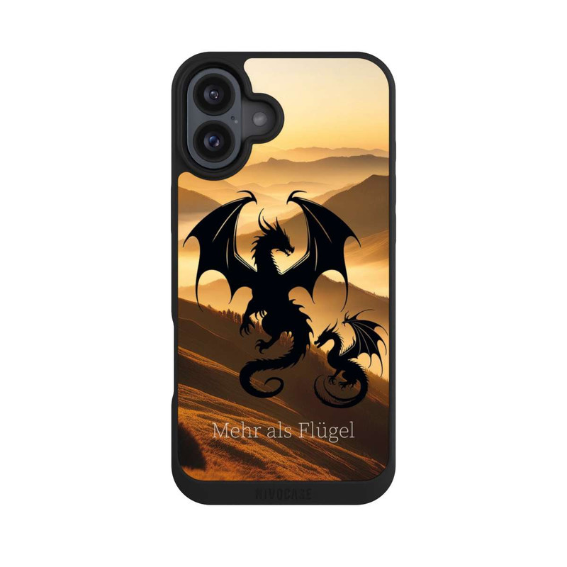 iPhone 16 Plus NIVOpure Drachen Mehr als Flügel
