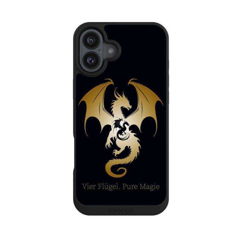 iPhone 16 Plus NIVOpure Vier Flügel Pure Magie