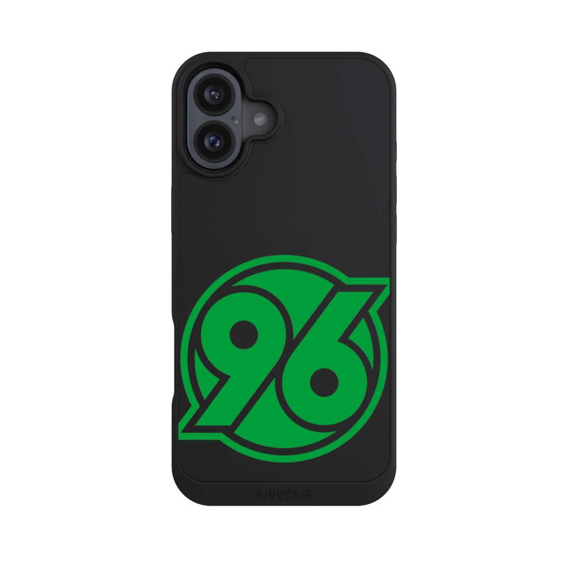 iPhone 16 Plus NIVOpure H96 Logo Grün Transparent