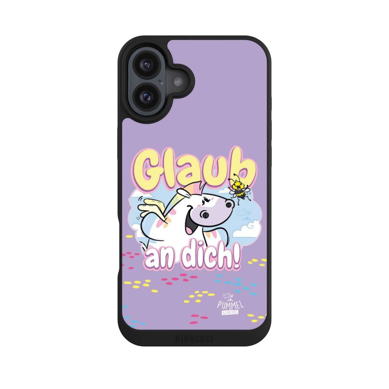 iPhone 16 Plus NIVOpure Zebrasus Glaub an Dich