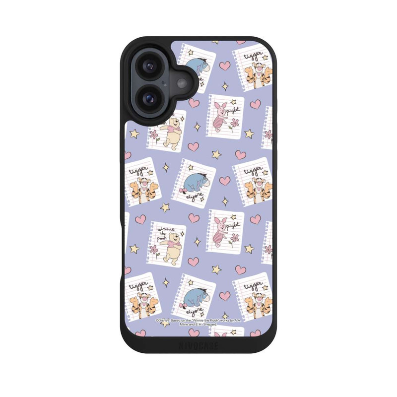 iPhone 16 Plus NIVOpure Winnie Puuh Wilde Freunde Muster