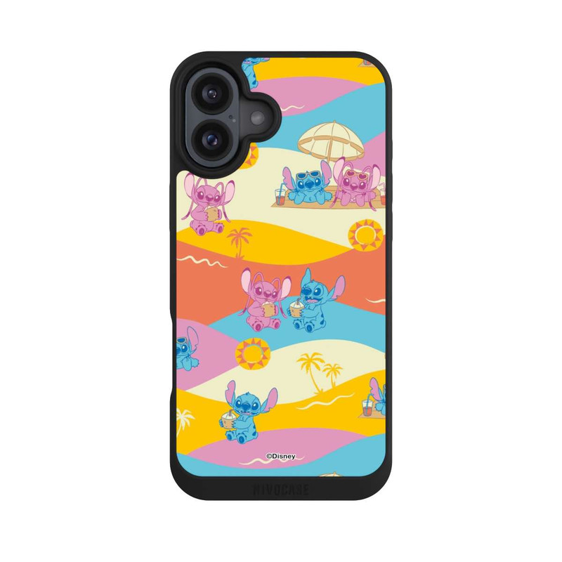 iPhone 16 Plus NIVOpure Stitch Neon Summer Pattern
