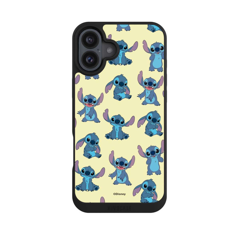 iPhone 16 Plus NIVOpure Stitch Faces Pattern