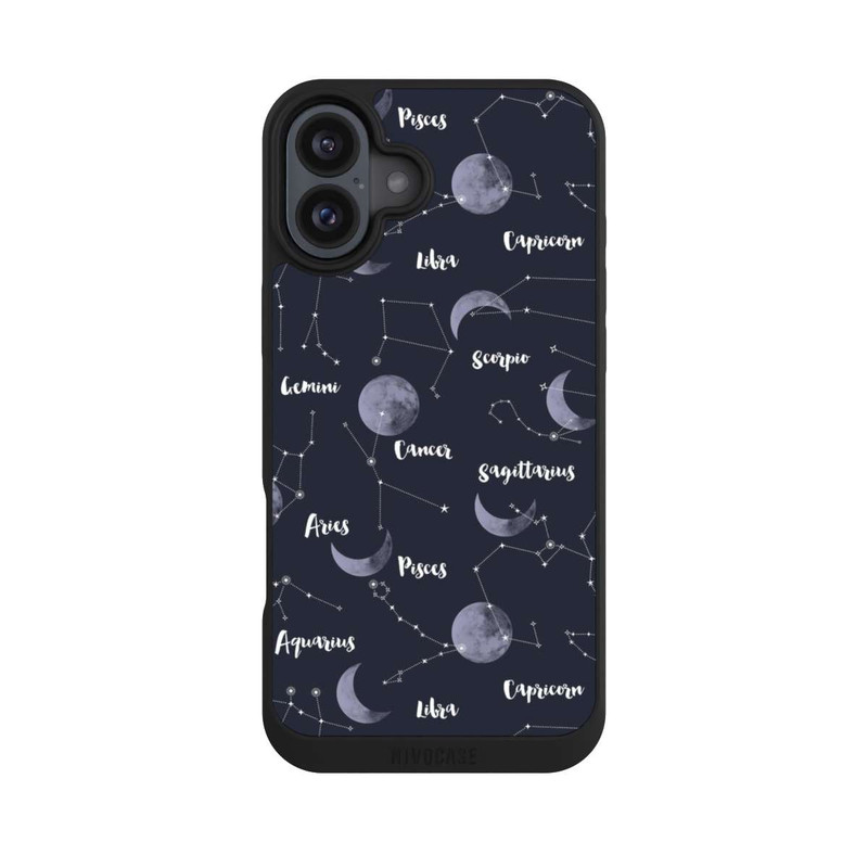 iPhone 16 Plus NIVOpure Moon & Constellation by Night