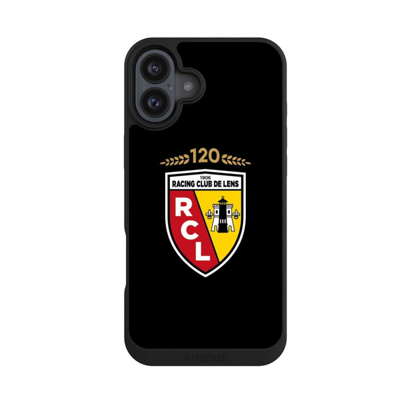iPhone 16 Plus NIVOpure RC Lens 120 ans anniversaire noir
