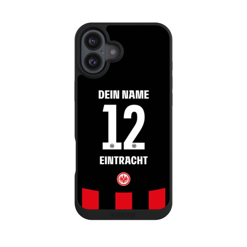 Apple iPhone 16 Plus NIVOpure Eintracht Frankfurt Trikot Personalisierbar 25-26
