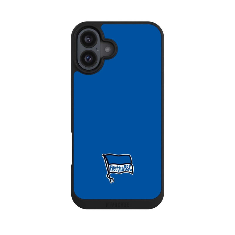 iPhone 16 Plus NIVOpure Hertha BSC Logo Blau