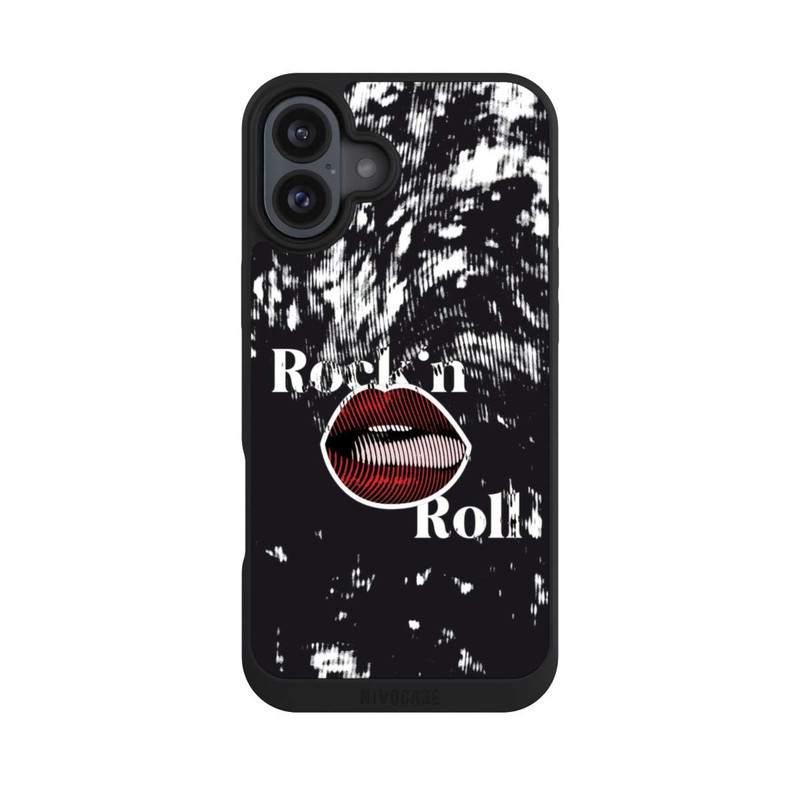 iPhone 16 Plus NIVOpure Rock 'n Roll Grid Art