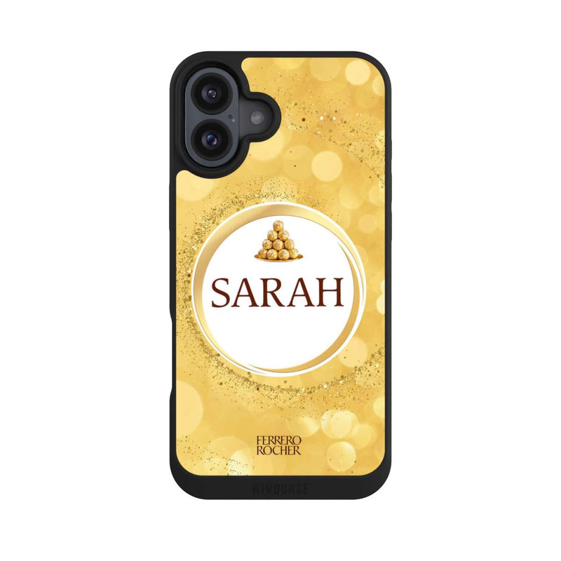 iPhone 16 Plus NIVOpure Ferrero Rocher mit Name