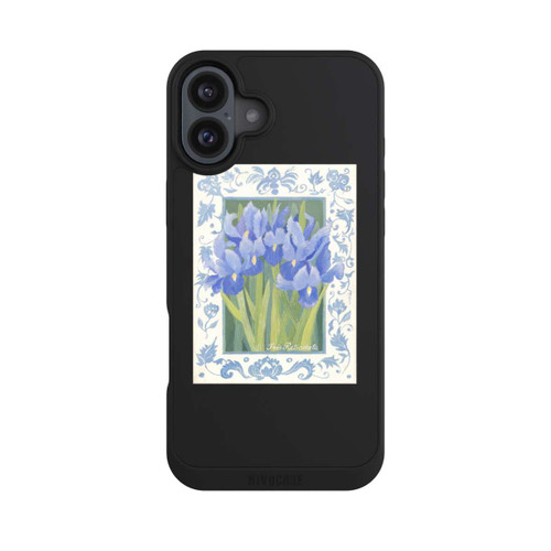 Apple iPhone 16 Plus NIVOpure Blue Iris, by Jennifer Abbott