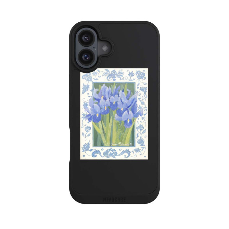 iPhone 16 Plus NIVOpure Blue Iris, by Jennifer Abbott