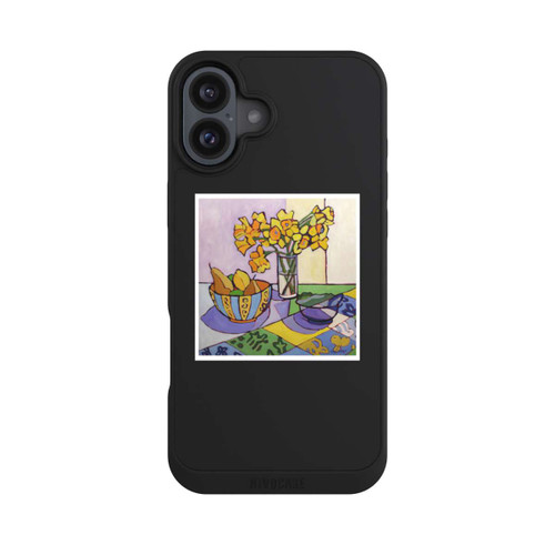 Apple iPhone 16 Plus NIVOpure Daffodil Patchwork, 2023, by Catherine J Martzloff
