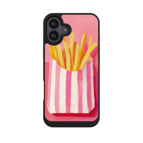 Apple iPhone 16 Plus NIVOpure Retro Pommes Pink Watercolor