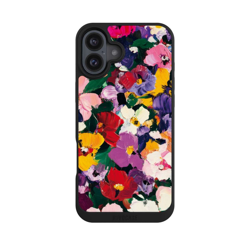 iPhone 16 Plus NIVOpure Blumenwelt Painting