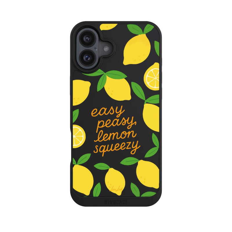 iPhone 16 Plus NIVOpure Easy Peasy Lemon Queezy Transp