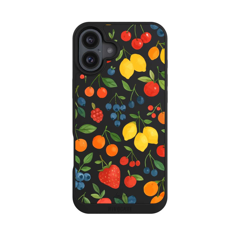 iPhone 16 Plus NIVOpure Fruitful Transparent