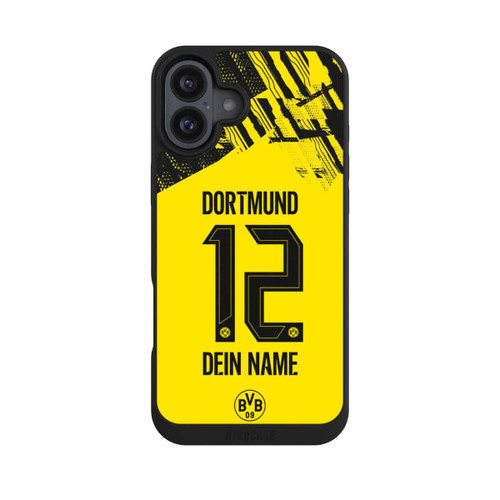 Apple iPhone 16 Plus NIVOpure BVB Trikot Personalisierbar 25-26