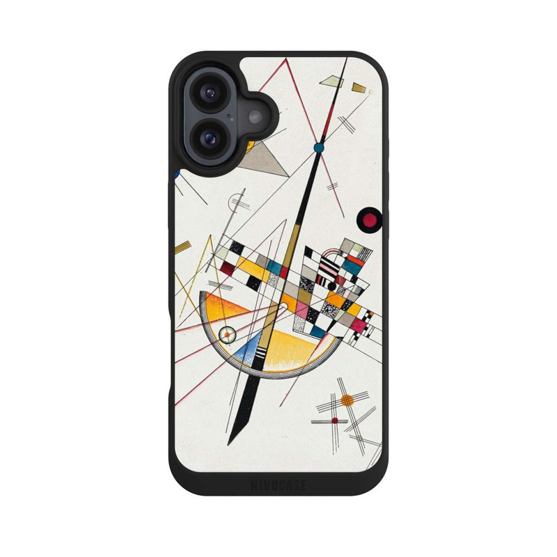 iPhone 16 Plus NIVOpure Zarte Spannung Nr. 85 Delicate Tension by Wassily Kandinsky