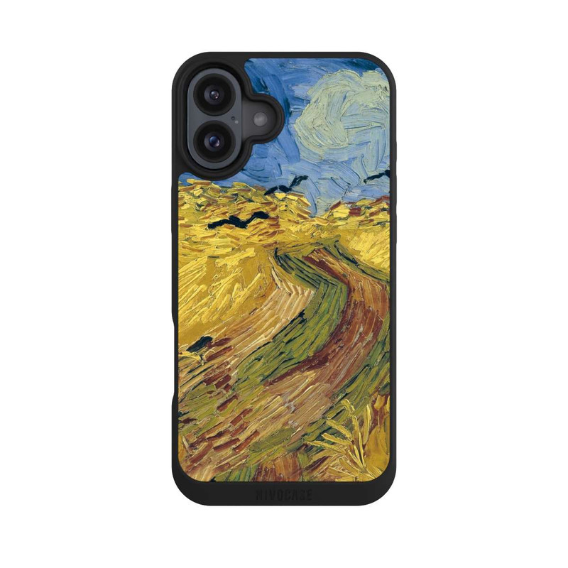 iPhone 16 Plus NIVOpure Weizenfeld mit Raben Wheatfield with Crows by Vincent van Gogh