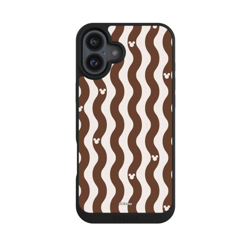 Apple iPhone 16 Plus NIVOpure Mickey Mouse Brown Pattern Waves