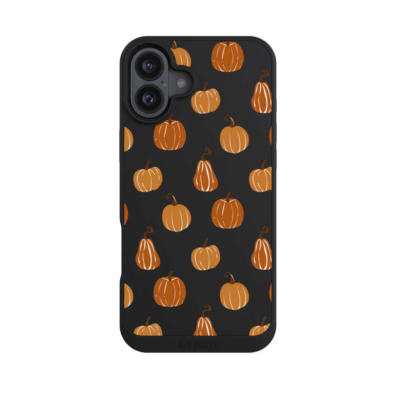 iPhone 16 Plus NIVOpure Pumpkin Party Transparent