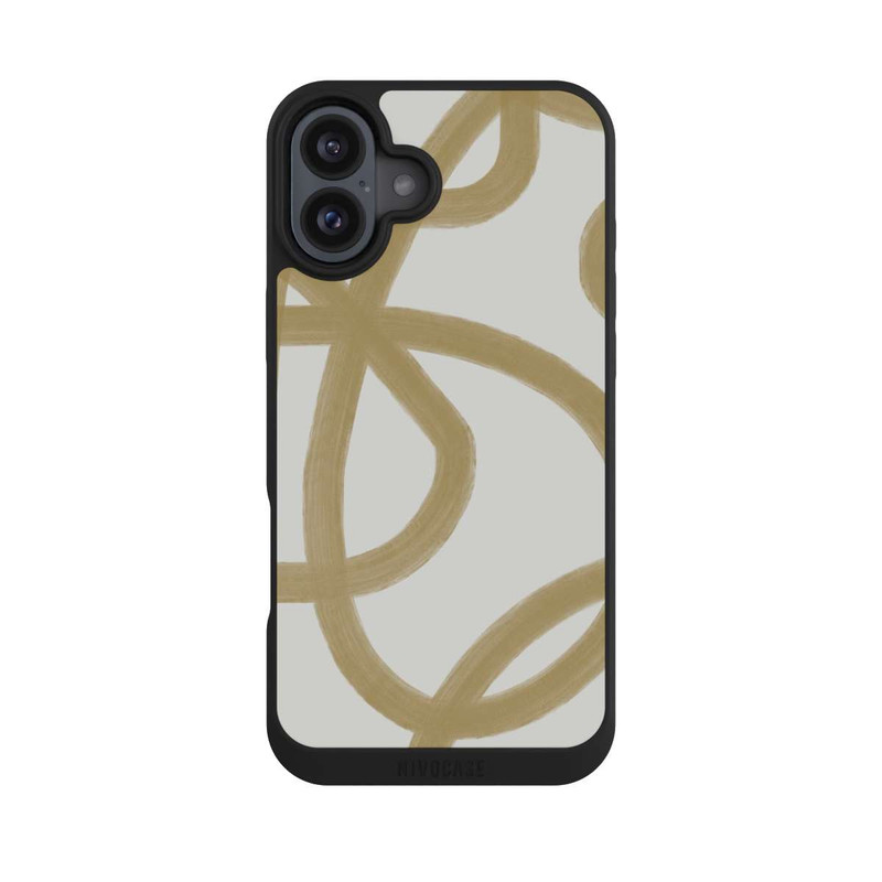 iPhone 16 Plus NIVOpure Laced Up Beije