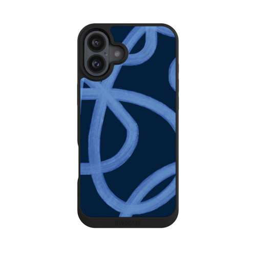 Apple iPhone 16 Plus NIVOpure Laced Up Tones of Blue