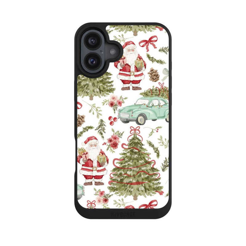 iPhone 16 Plus NIVOpure Christmas Deligth Vintage Pattern 