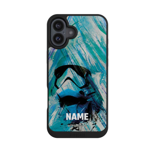 Apple iPhone 16 Plus NIVOpure Stormtrooper Watercolor Personalisierbar