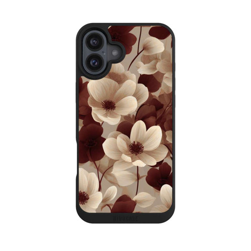 Apple iPhone 16 Plus NIVOpure Naturfarbenes Blumenmuster mit KI