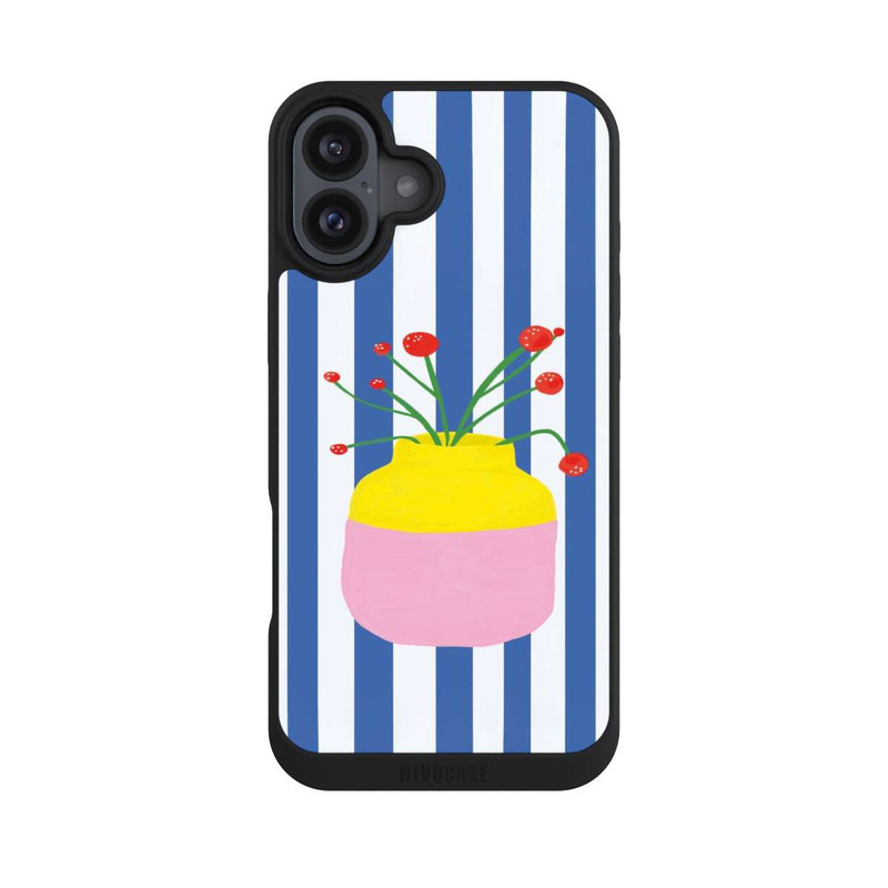 iPhone 16 Plus NIVOpure Bunte Vase