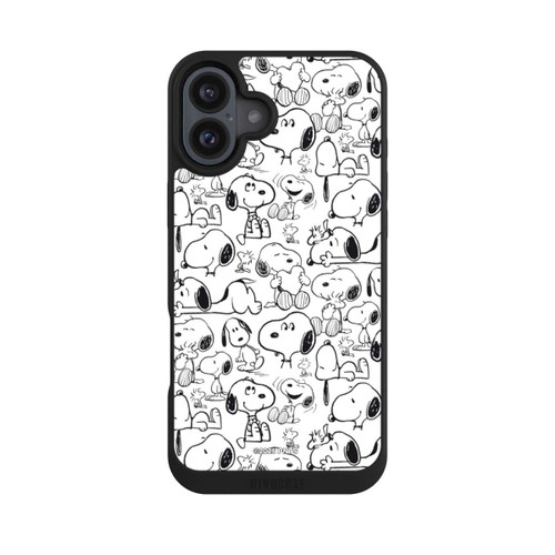 Apple iPhone 16 Plus NIVOpure Classic Snoopy Pattern White