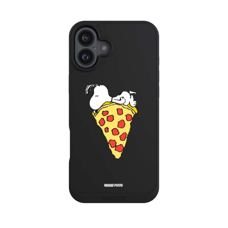 iPhone 16 Plus NIVOpure Snoopy Pizza Transparent