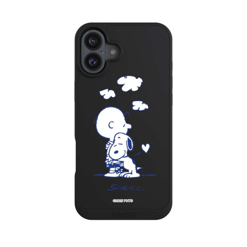 Apple iPhone 16 Plus NIVOpure Peanuts Charlie Brown Snoopy Hug Transparent