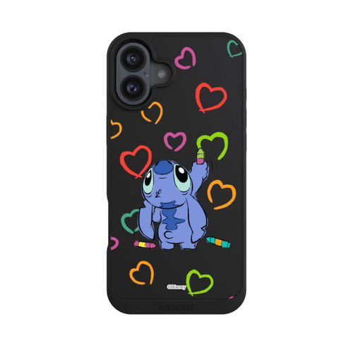 Apple iPhone 16 Plus NIVOpure Stitch Draws a Heart Transparent