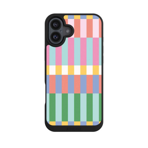Apple iPhone 16 Plus NIVOpure Checked Theme Pastel