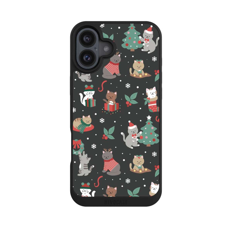 iPhone 16 Plus NIVOpure Chatons de Noël