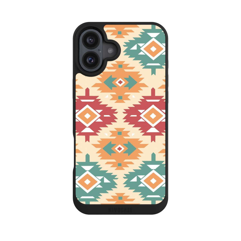 iPhone 16 Plus NIVOpure Modern Tribal Boho Aztec Geometric Design 1