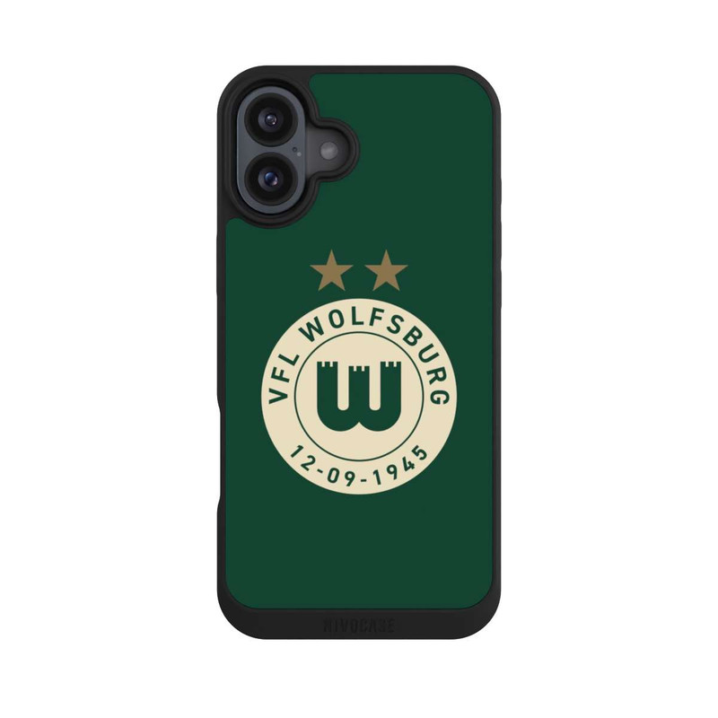iPhone 16 Plus NIVOpure VfL Wolfsburg 80 Jahre Logo Frauen