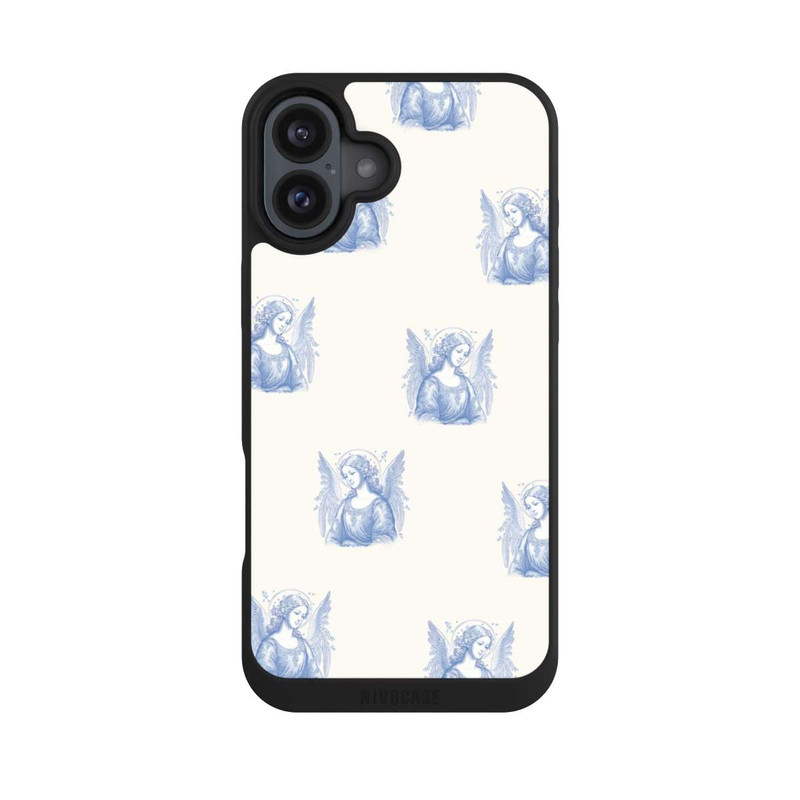 iPhone 16 Plus NIVOpure Angel Pattern Toile de Jouy