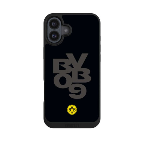Apple iPhone 16 Plus NIVOpure BVB09 Grau Schwarz