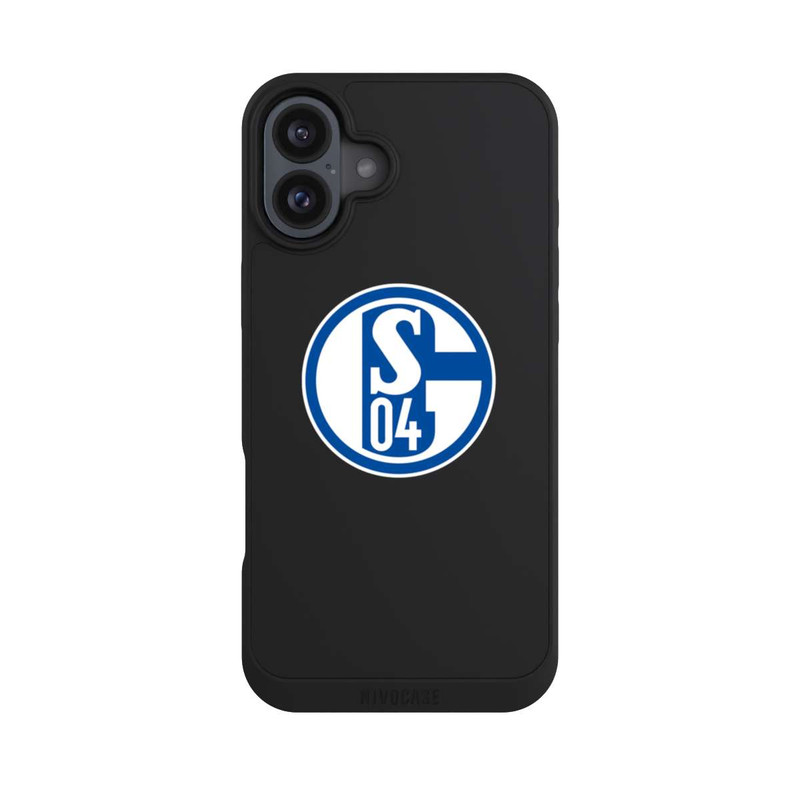 iPhone 16 Plus NIVOpure FC Schalke 04 Logo Transparent