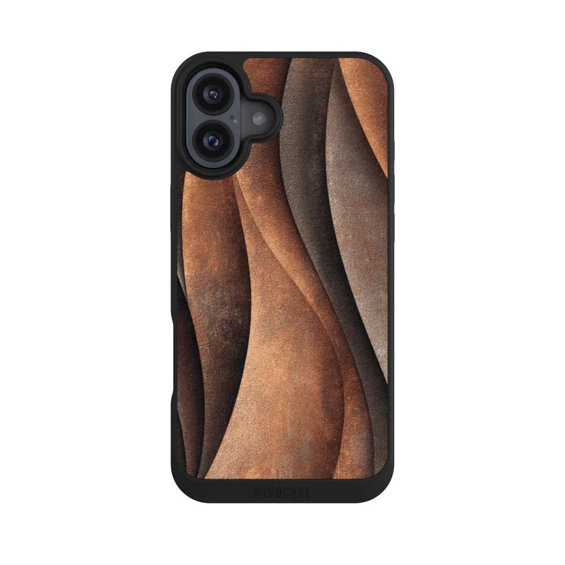iPhone 16 Plus NIVOpure Bronze-Look Luxuriös
