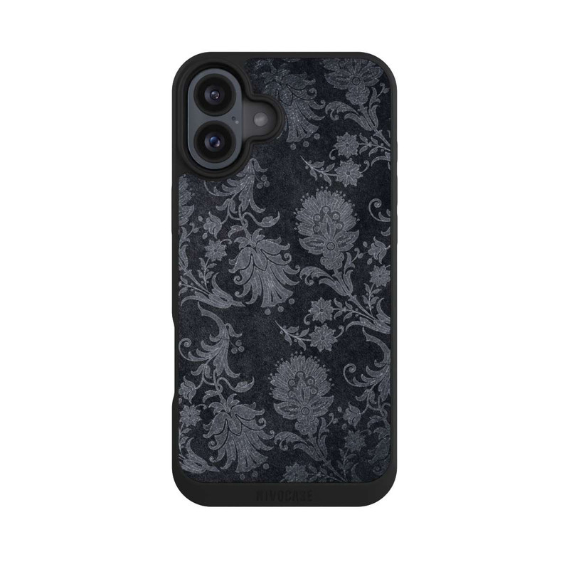 iPhone 16 Plus NIVOpure Königlich schwarze Tapete